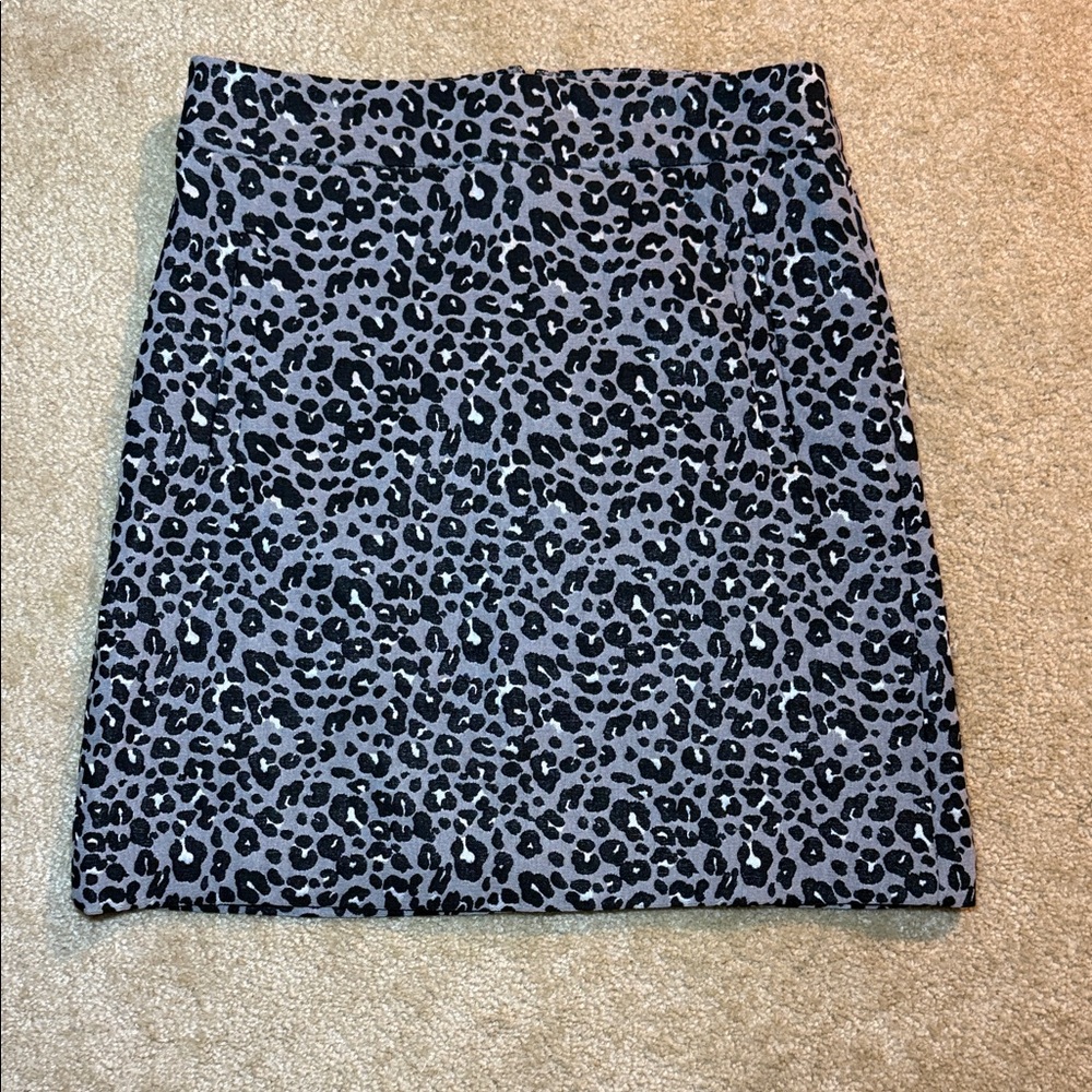 LOFT Leopard Print Women's Skirt